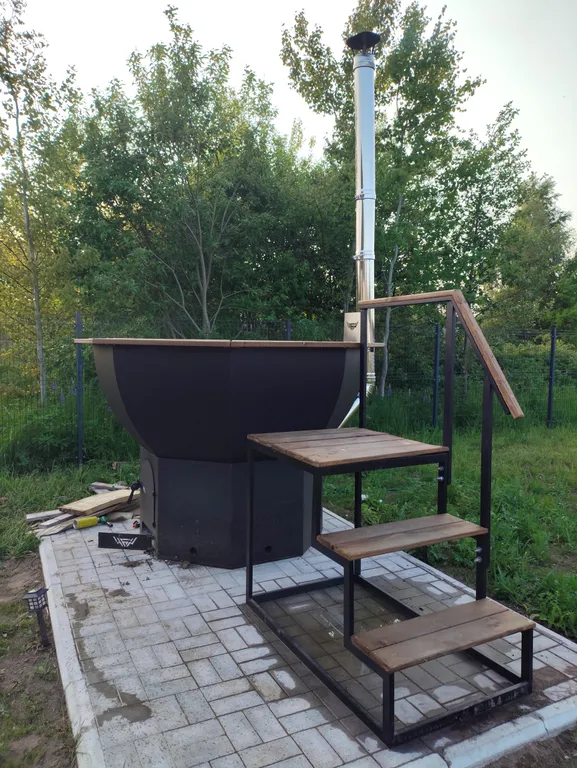 Дом 40m2 — чан, кухня, Wi-Fi