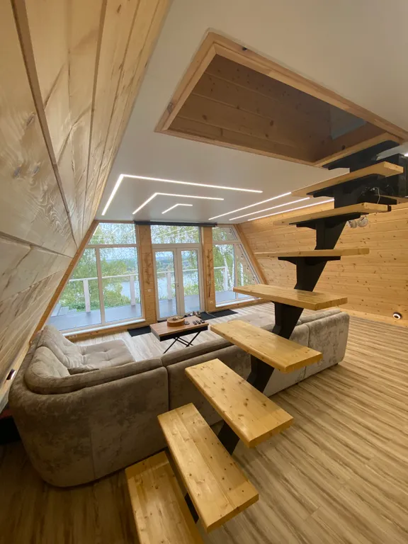 Глэмпинг 90m2 — чан, кухня, Wi-Fi