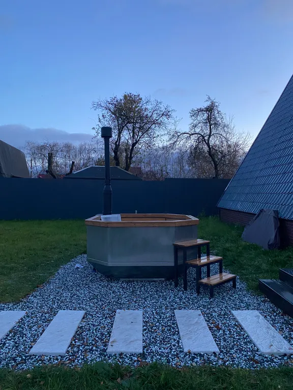 Глэмпинг 90m2 — чан, кухня, Wi-Fi