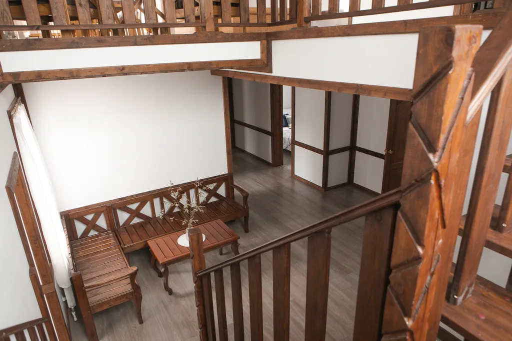 Дом 240m2 — чан, кухня, уникальная ретро-комната