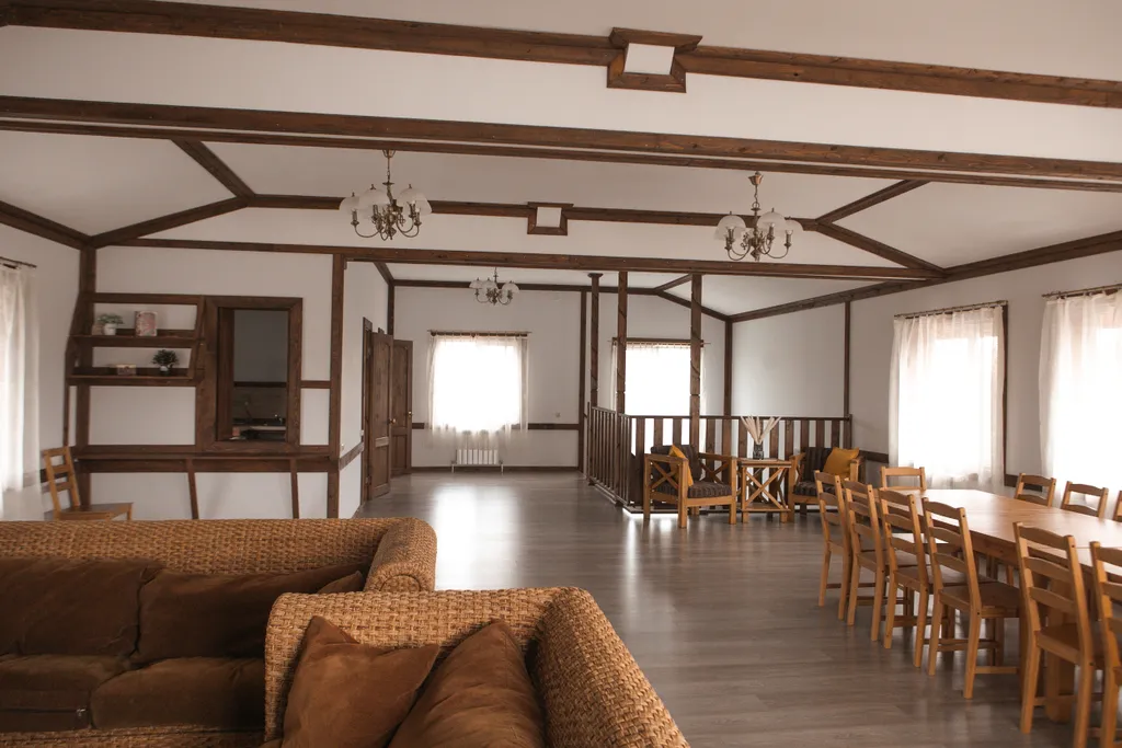 Дом 240m2 — чан, кухня, уникальная ретро-комната