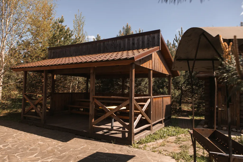 Дом 240m2 — чан, кухня, уникальная ретро-комната