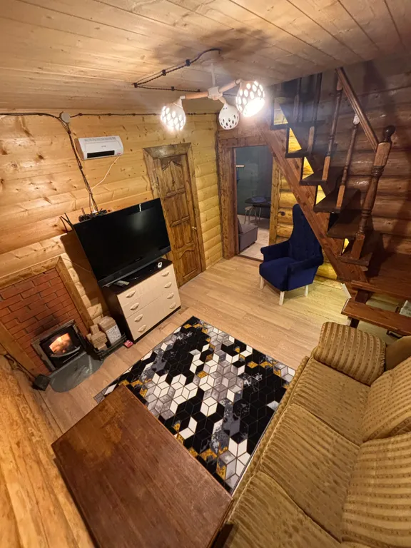 Коттедж 100m2 — чан, кухня, закрытая территория