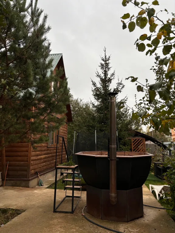 Коттедж 100m2 — чан, кухня, закрытая территория