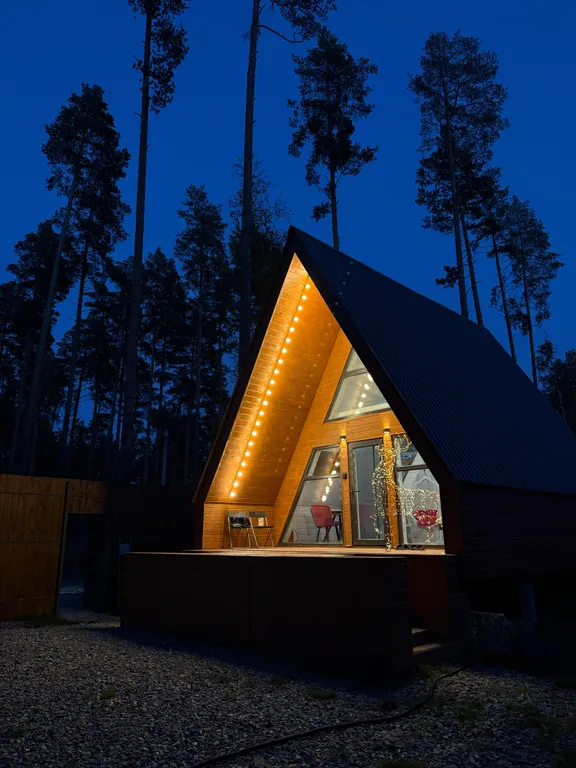 Дом 54m2 — чан, кухня, Wi-Fi