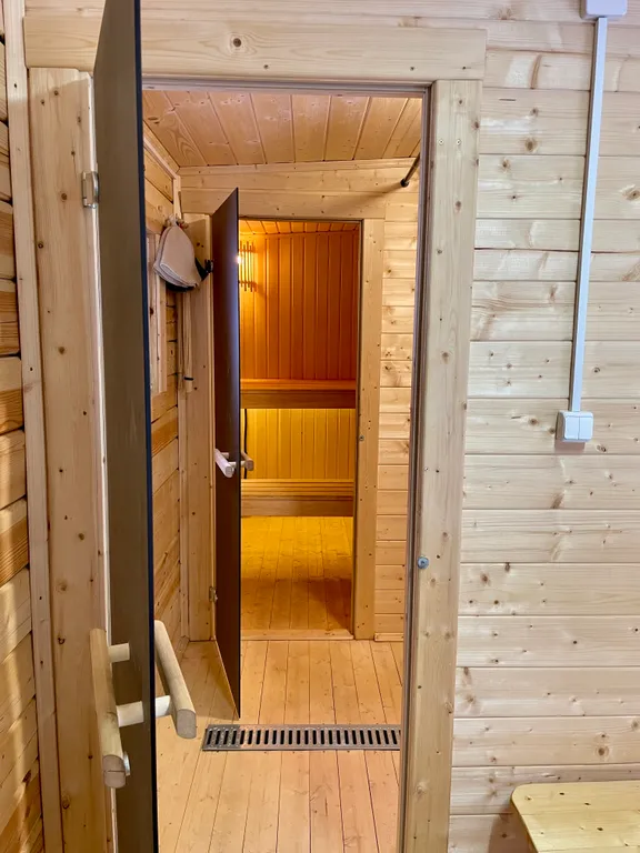Глэмпинг 36m2 — чан, кухня, Wi-Fi