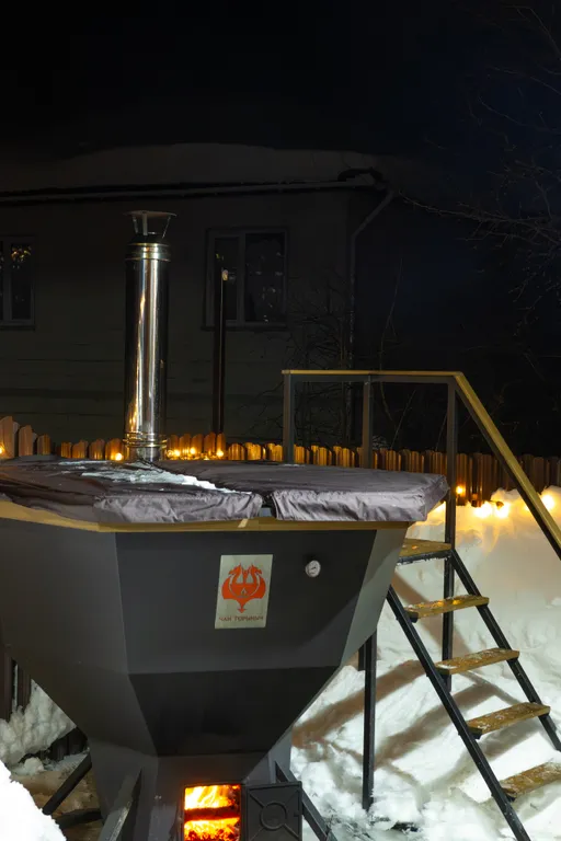 Дом 180m2 — чан на дровах, кухня, Wi-Fi