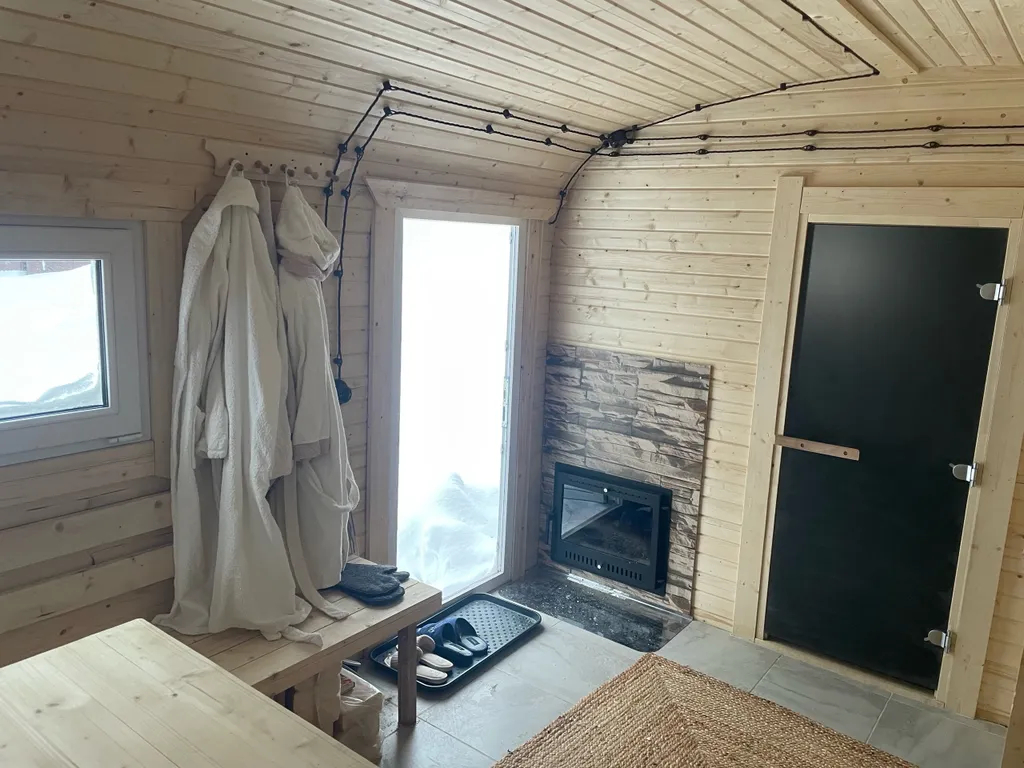 Дом 58m2 — с бассейном, с кухней, с Wi-Fi