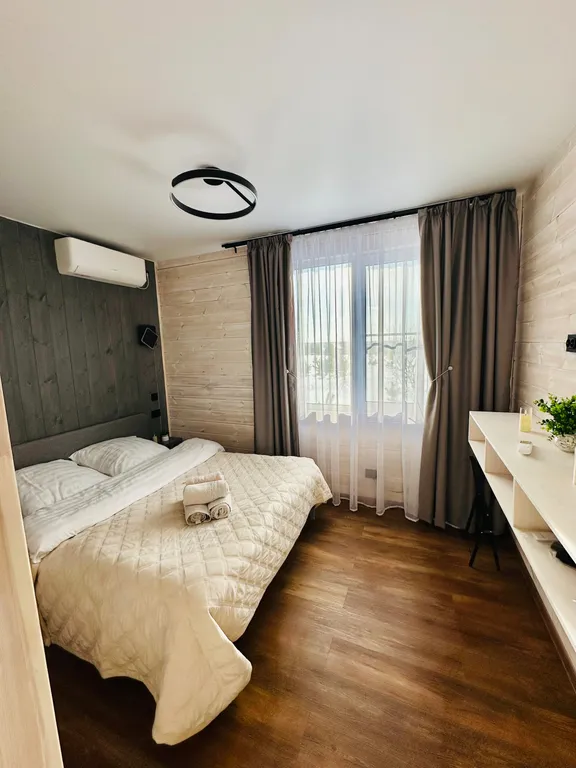 Дом 43m2 — чан, кухня, зона барбекю