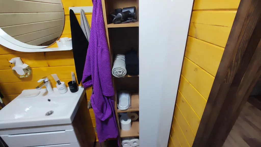 Дом 56m2 — чан, кухня, Wi-Fi