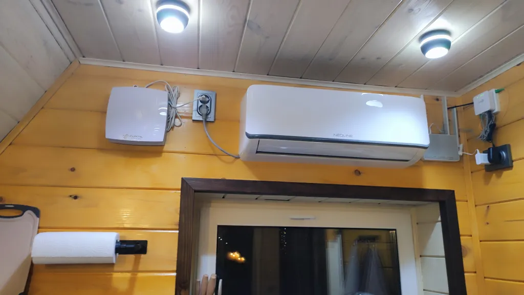 Дом 56m2 — чан, кухня, Wi-Fi
