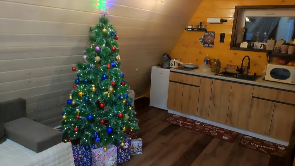 Дом 56m2 — чан, кухня, Wi-Fi