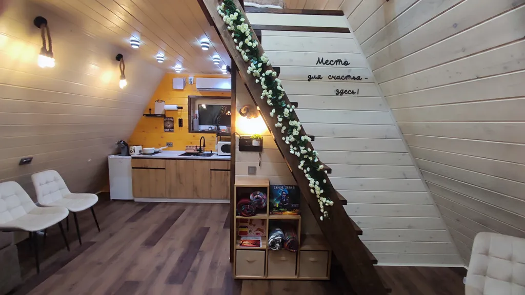 Дом 56m2 — чан, кухня, Wi-Fi
