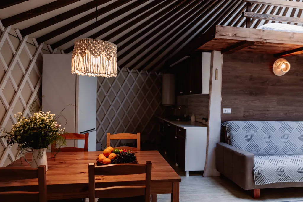 Дом 52m2 — чан для купания, кухня, Wi-Fi