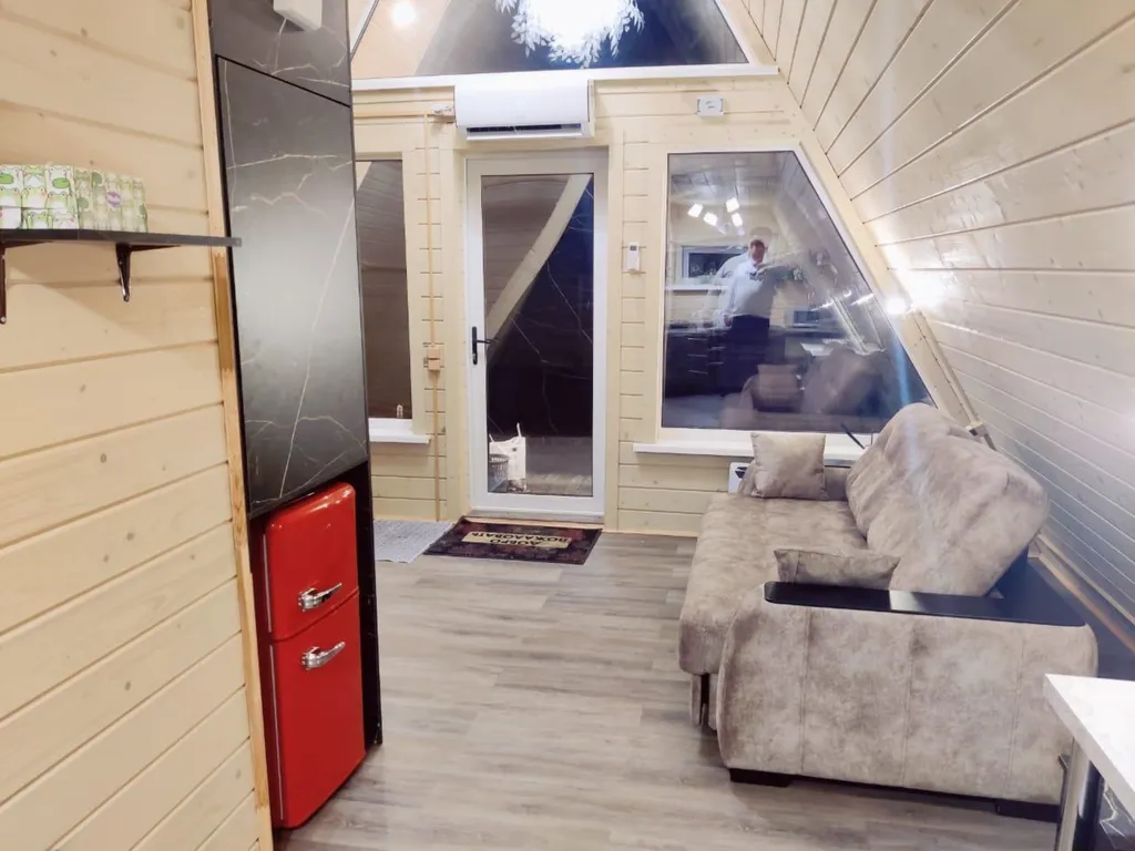Глэмпинг 40m2 — чан, кухня, Wi-Fi