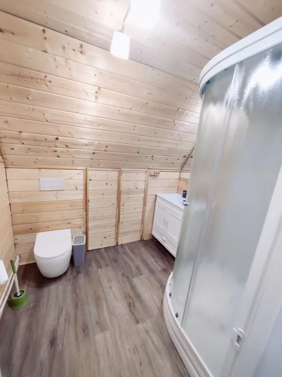 Глэмпинг 40m2 — чан, кухня, Wi-Fi