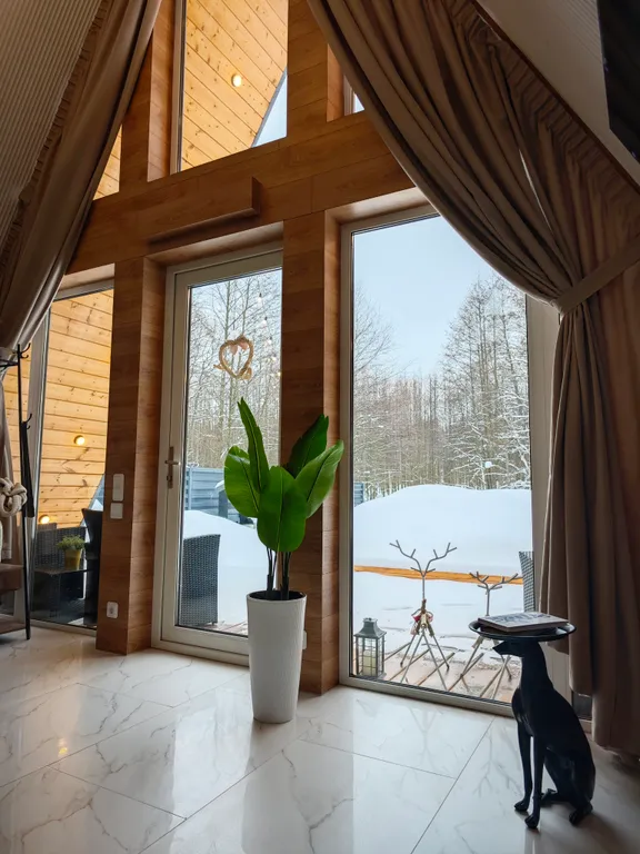 Дом 68m2 — чан с гейзером, кухня, Wi-Fi