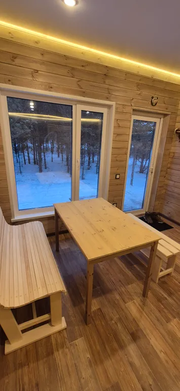Глэмпинг 55m2 — чан, кухня, Wi-Fi