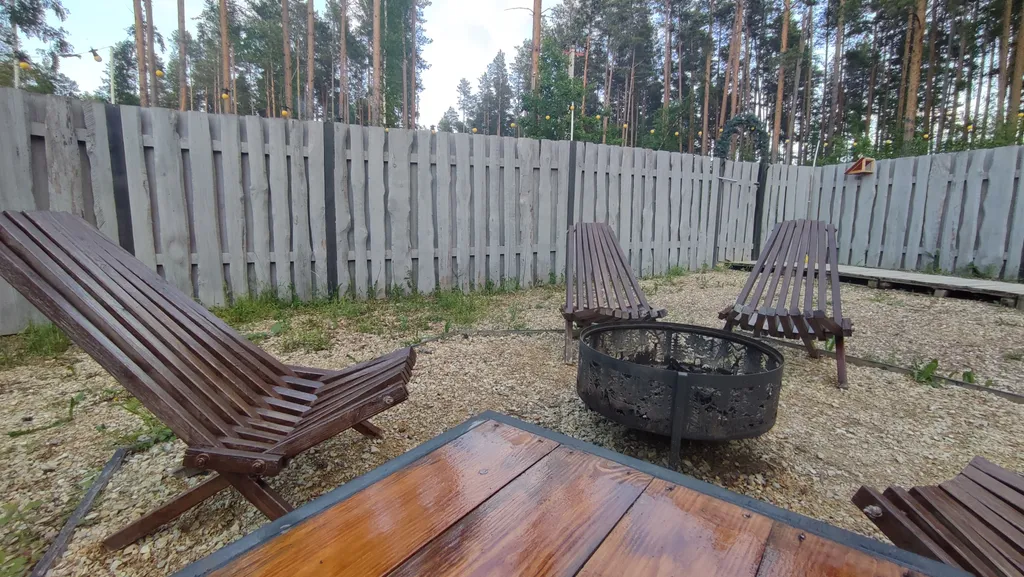 Дом 48m2 — чан на улице, кухня, Wi-Fi