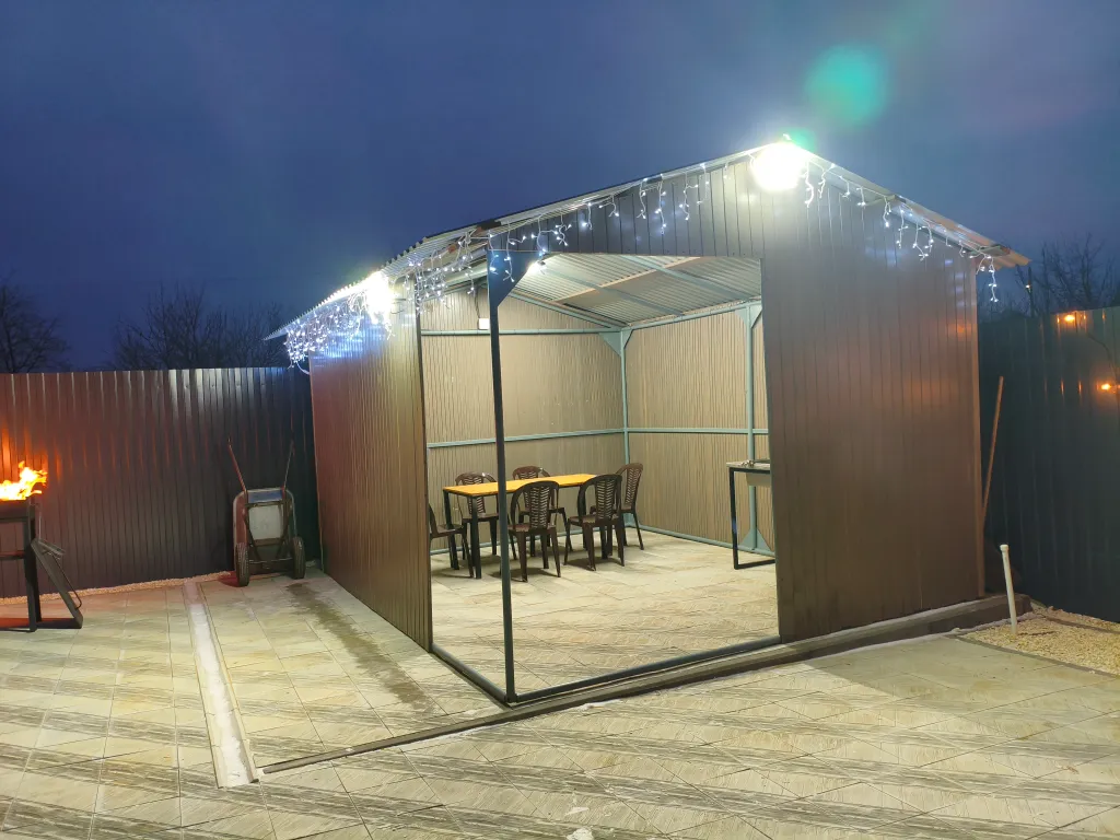 Дом 42m2 — чан, кухня, Wi-Fi