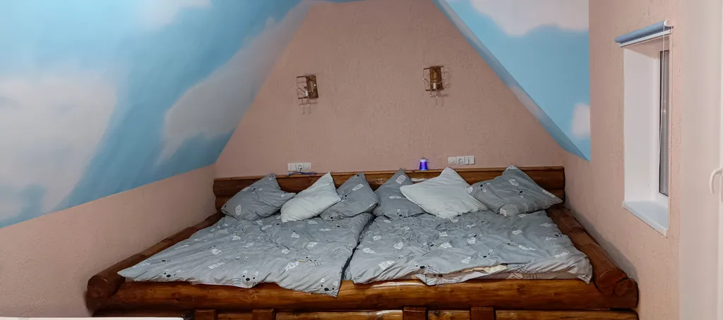Дом 40m2 — чан, кухня, тактильный зоопарк