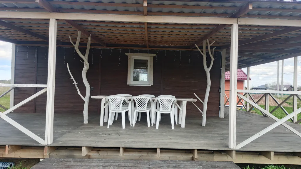 Дом 40m2 — чан, кухня, тактильный зоопарк