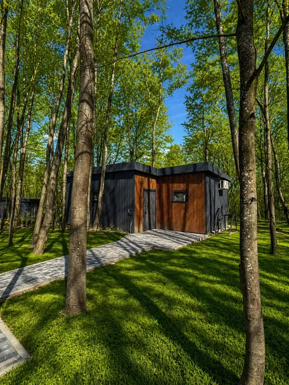 Дом 22m2 — чан, кухня, закрытая территория