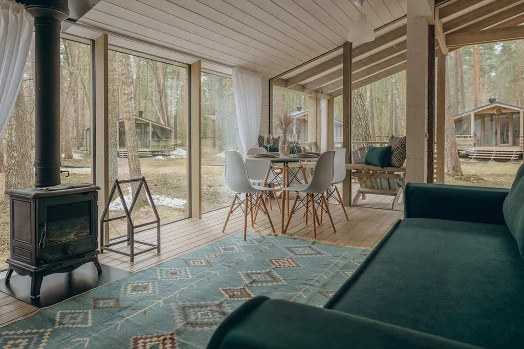 Дом 90m2 — чан, кухня, Wi-Fi