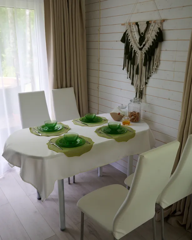 Дом 60m2, чан, кухня, Wi-Fi, теплый пол