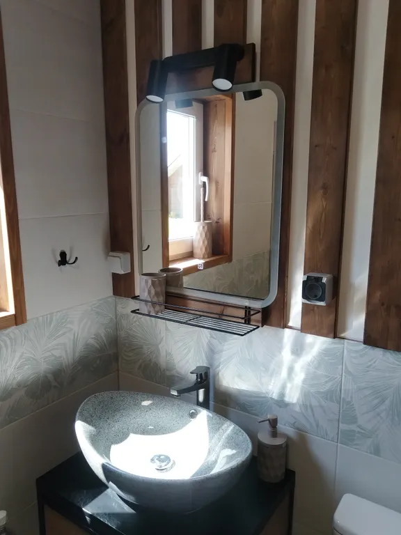 Дом 80m2 — чан, кухня, собственный берег реки