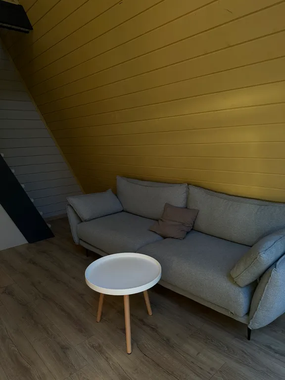 A-frame дом с чаном в лесу | 2 спальни | до 4 гостей.