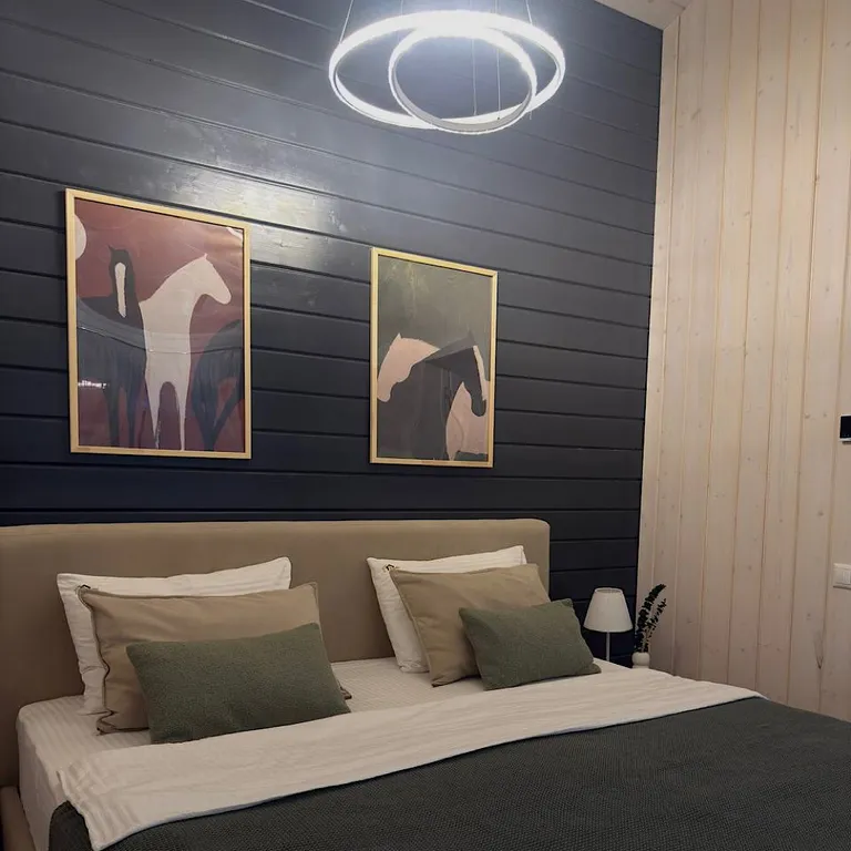 Дом 80m2 — чан, кухня, бесплатные велосипеды