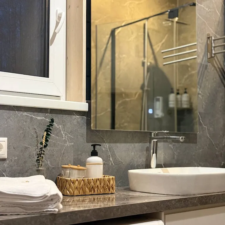 Дом 80m2 — чан, кухня, бесплатные велосипеды