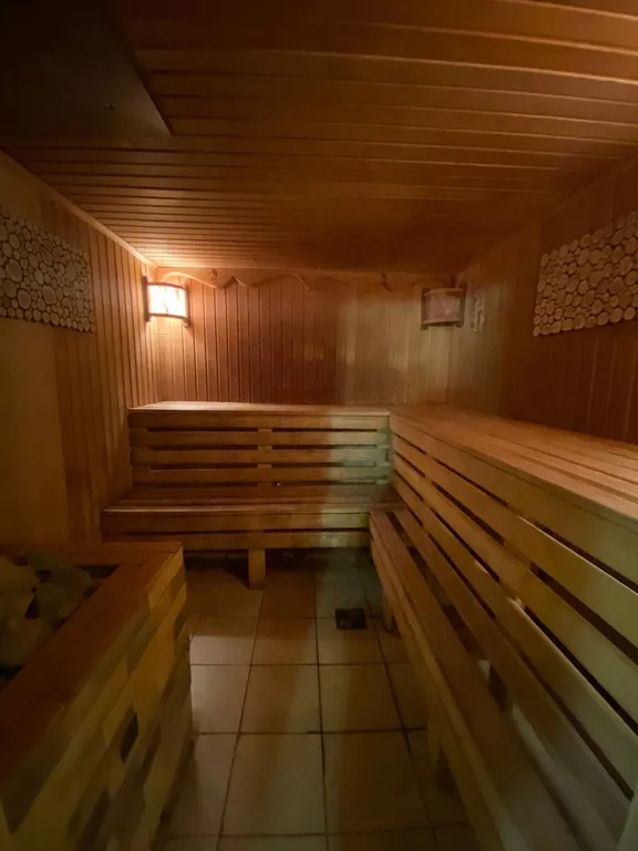 Коттедж 80m2 — чан, парилка, окна на лес